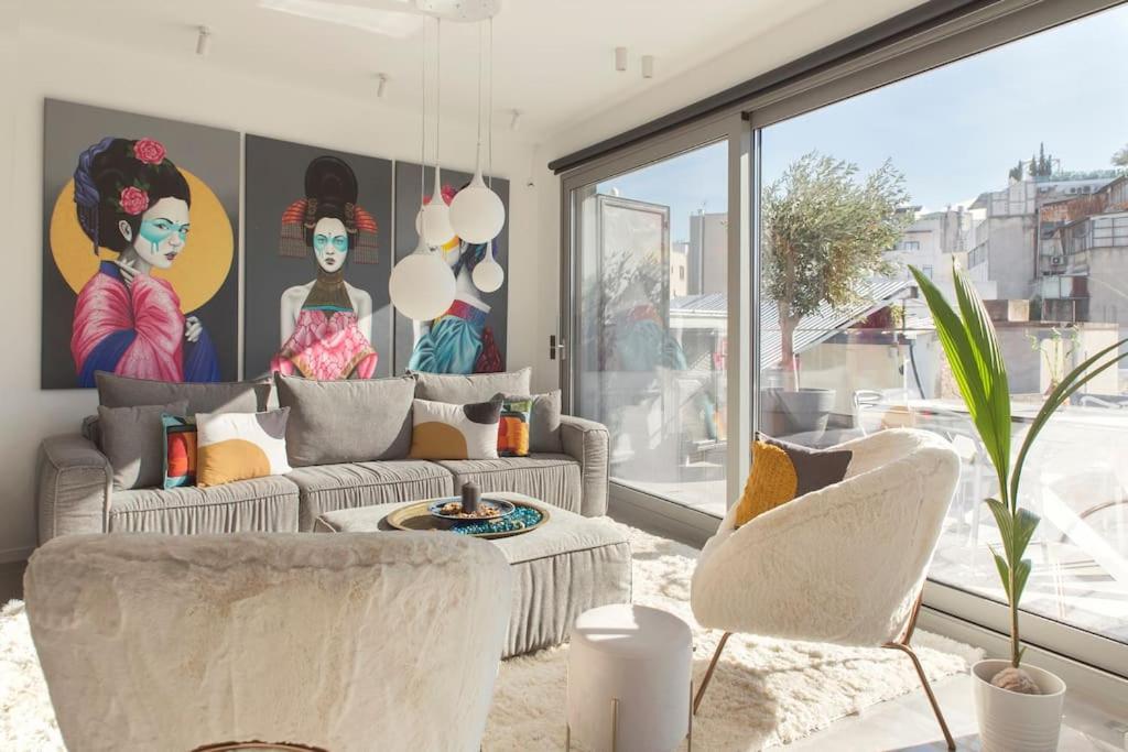 Luxury Acropolis View Apartment-Living Stone Black Pearl Athén Kültér fotó