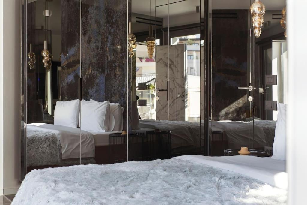 Luxury Acropolis View Apartment-Living Stone Black Pearl Athén Kültér fotó