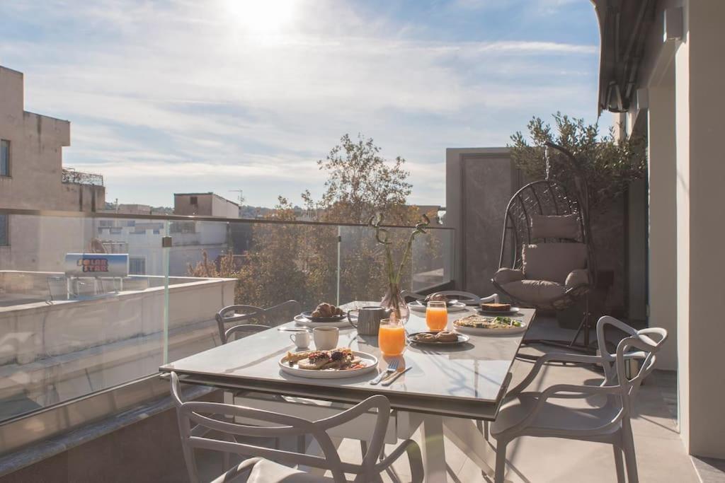 Luxury Acropolis View Apartment-Living Stone Black Pearl Athén Kültér fotó